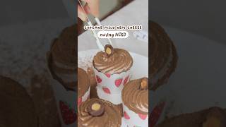 Bánh cupcake milo kem cheese | milo cream cheese cupcakes