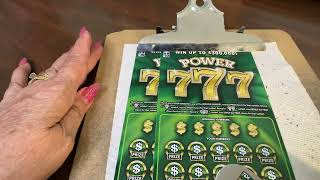 $10 - SOUTH CAROLINA POWER 777 -  Lottery!  Lottery Scratch Off instant win tickets!