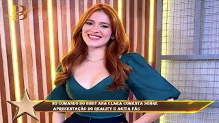 No comando do BBB? Ana Clara comenta sobre  apresentação do reality e agita fãs