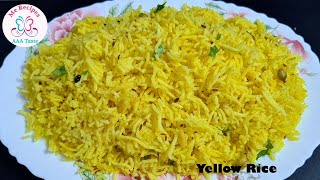 Quick Yellow Rice | Turmeric Rice | Simple and Easy  Turmeric Rice