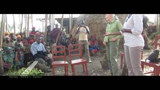 Jane Goodall and SANA in Burundi