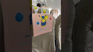 Flying with Picachu JET#picachu#picachujet#skymark#飛行機#japan#shortsvideo