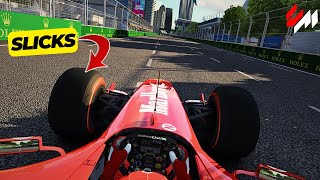 Assetto Corsa F1 Mods F2004 with SLICKS!! (2023)