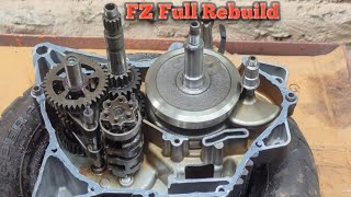 "Fully Restoration" FZ 160 || Full Engine Rebuild p-02#restoration #rebuild #abandoned