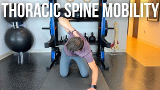 Beginner Thoracic Spine Mobility Routine