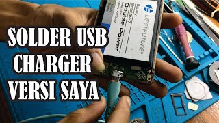 teknik menyolder di service handphone vid 1