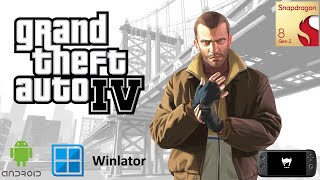 GTA IV on Android | Winlator 7.0 | Snapdragon 8 Gen 2 | Odin 2 Max | Settings