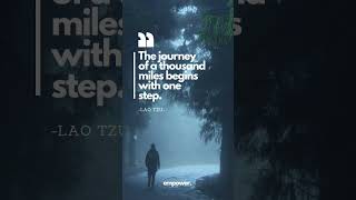 The First Step Lao Tzu | Inspirational Quotes #shorts #quotes #laotzuquotes