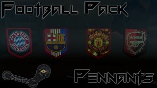 Euro Truck Simulator 2 - Football Pennants Pack