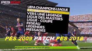 PES 2009 PATCH PES 2018 | Download - Next Season Patch 2018 ( PC/HD)