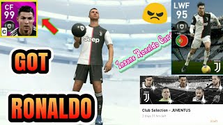 Got CRISTIANO RONALDO from JUVENTUS Club Selection Pack Opening - PES 2020 Mobile