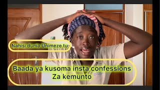 Ukweli mbona she Kemunto instagram confessions vile watu wanasambaza HIV!