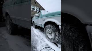 Detailed an old Ford bronco yesterday🧼 #shorts #asmr #detailing #carwash #subscribe #car #bronco