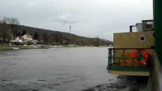 Dresden - Dampfer - Blaue Wunder - Elbe