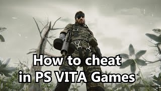 How to cheat in PS VITA games with VitaCheat