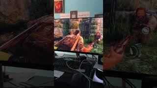 The last of us 1 game playing in my game shop