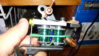 custom built tattoo machine Walker "cutback shader"