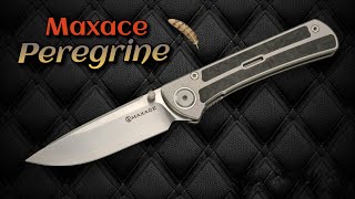 Maxace Peregrine: Classic Dropoint Thumbstud Opener of San Mail ZDP-189!  ...but is it fidgety???