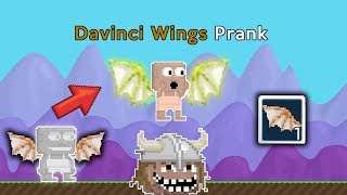 Growtopia - Davinci Wings Prank