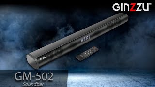 Обзор на Soundbar (саундбар) от GINZZU. Model: GM-502.