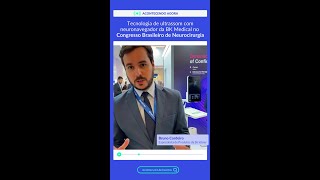 Tecnologia de ultrassom com neuronavegador da BK Medical no  Congresso Brasileiro de Neurocirurgia