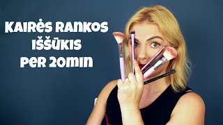 Kairės rankos iššūkis per 20min!