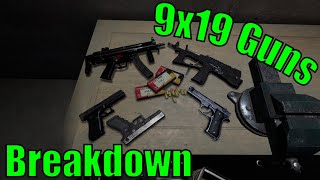 The Range Ep.2- 9x19 Weapons of Into the Radius Breakdown