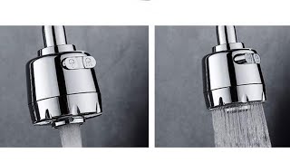 360° rotatable extended water faucet sprinkler / best quality stainless steel sink pipe shower