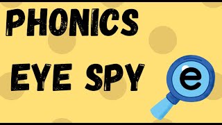 Phonics Eye Spy - words beginning with e