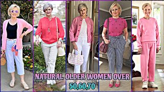 Stylish Looks for 60+ / Summer Outfits for Older Women