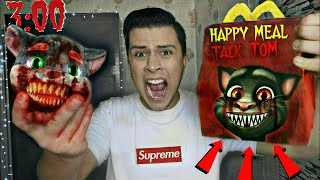 НИКОГДА НЕ ОТКРЫВАЙ HAPPY MEAL МОЙ ГОВОРЯЩИЙ ТОМ  в 3:00 *пришел в реальной жизни*