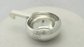 Russian Silver Kovsh by Karl Fabergé - Antique Circa 1915 - AC Silver (A6243)