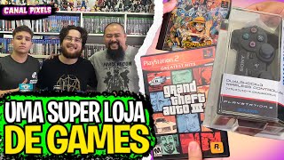 Tour pela Natan Games: Mergulhe na História dos Videogames com o Dono da Loja!