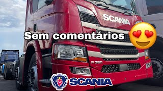 Scania P360 Bitruck 8x2 na cor Vermelho Cereja, top demais!!!!