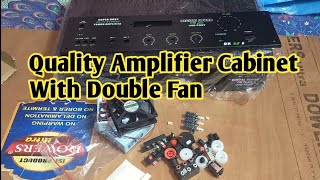 Quality Amplifier Cabinet With Double Fan