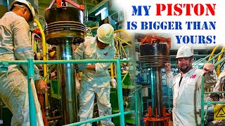 Huge Piston Overhaul on Ship's Main Engine | Chief MAKOi Seaman Vlog