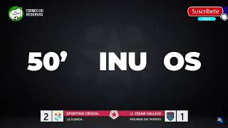 RESUMEN SPORTING CRISTAL VS UCV | TORNEO DE RESERVAS 2023 | SEMIFINAL | IDA