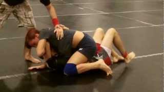 Colleen Merullo US Grappling Oct. 2012 Sweet Armlock!