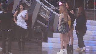 181014 블랙핑크 BLACKPINK 리허설 Rehearsal 마이크 테스트 MIC Test 직캠 by Spinel