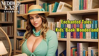 [4K] Middle East AI Lookbook-Arabian- Enchanted Tales: Kids' Book Wonderland