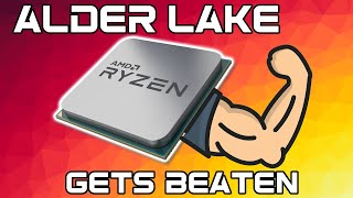 Zen 3 outperforms Alder Lake in Efficiency