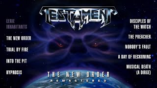 TESTAMENT - The New Order - Remastered 2024 (OFFICIAL FULL ALBUM STREAM)