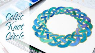 Paint a Watercolor Celtic Knot