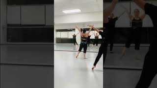 Contemporary dance exercise - Limon Technique. Class taught by Jo McDonald at Dragonfly Dance