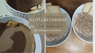 NATILLAS CASERAS (con tan solo 3 ingredientes) #natillas