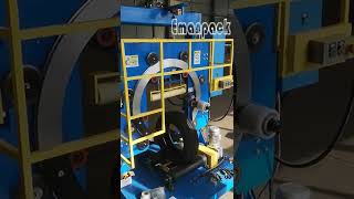 Fully automatic coil wrapping machine packing tires