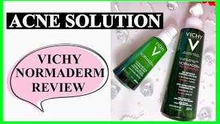 Vichy Normaderm Phytosolution Review| Cleanser | Anti- Acne Lotion | Sensitive Skin