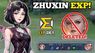 ZHUXIN BEST BUILD TO DOMINATE SILVANNA IN EXP LANE!😱 (100% meta💀) | ZHUXIN RECOMMENDED BUILD -MLBB🔥