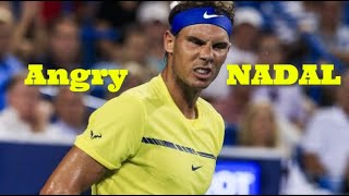 Rafael Nadal | Rare Angry Moments HD