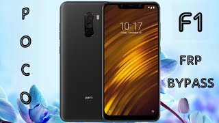 Poco F1 Frp Bypass|Poco F1 Frp Bypass miui 10